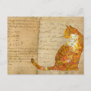Postal Gato de pospaso