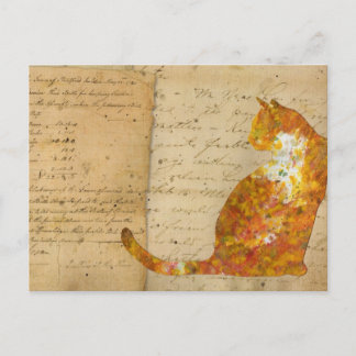 Postal Gato de pospaso