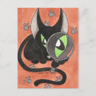 Postal Gato de sólo CSI