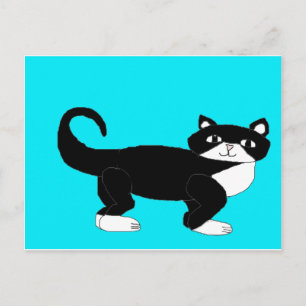 Postal Gato de Tuxedo.