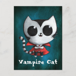 Postal Gato de vampiro lindo
