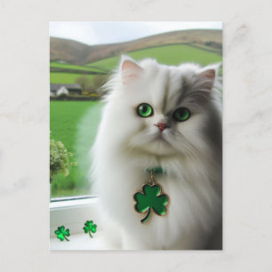 Postal Gato del Día de Santa Patrocinadores