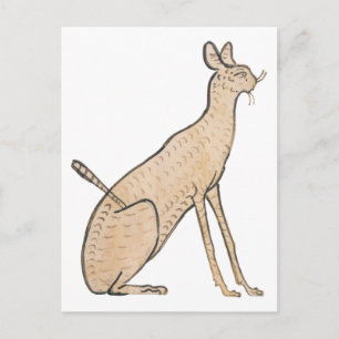 Postal Gato egipcio