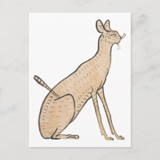 Postal Gato egipcio
