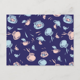 Postal Gato En El Gorra   El patrón de los peces