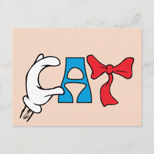 Postal Gato en el Gorra   Texto del gato