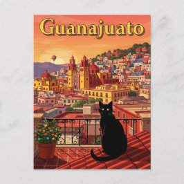 Postal Gato en Guanajuato México