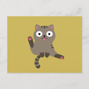 Postal Gato gracioso