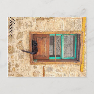 Postal Gato griego
