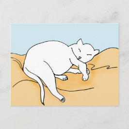 Postal Gato II durmiente