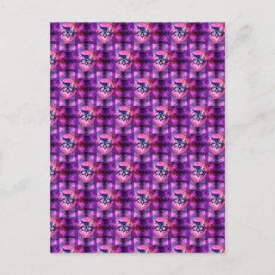 Postal gato iluminado