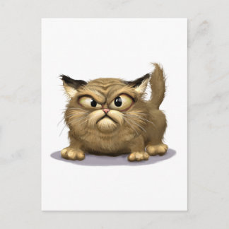 Postal Gato malo