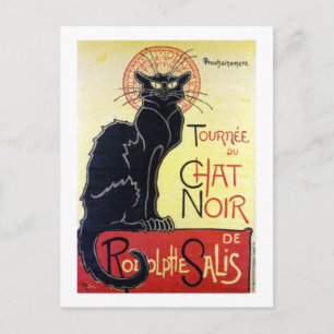 Postal Gato negro, Alexandre Steinlen