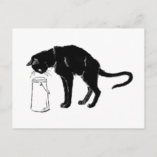 Postal Gato negro, Alexandre Steinlen