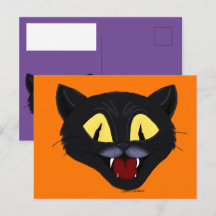 Gato negro de Halloween