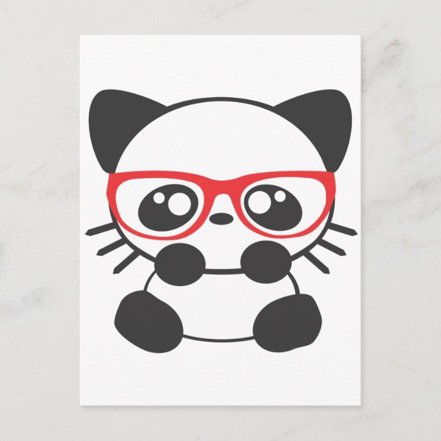 Postal Gato Nerd (Anverso)