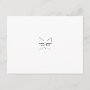 Postal Gato nervioso