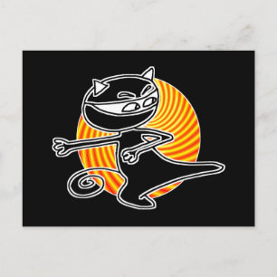Postal Gato Ninja