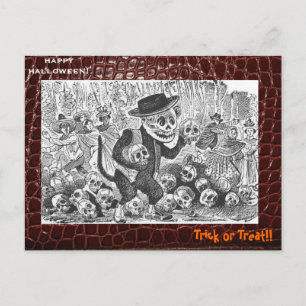 Postal "Gato" por Jose Guadelupe Posado