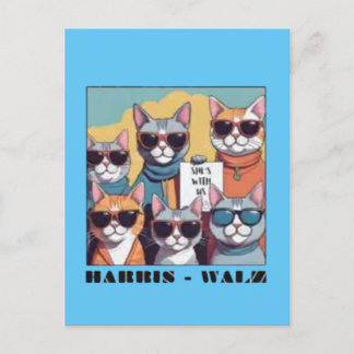Postal Gato sin hijos dama gatitas sin hijos damas para K