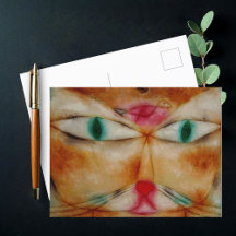 Gato y ave, Paul Klee,