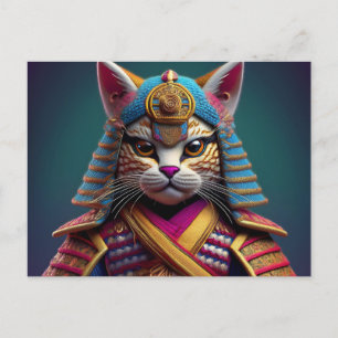 Postal Gato Yarn de AI