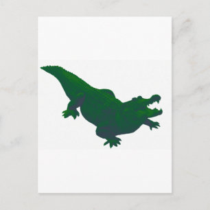 POSTAL GATOR EN VERDE