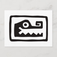 Gator, jeroglífico mexicano (maya)