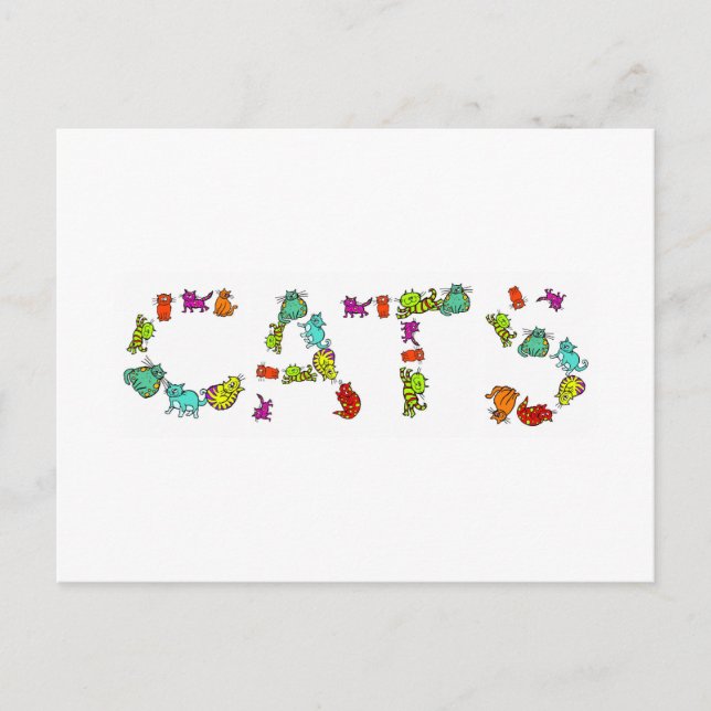 Postal Gatos (Anverso)