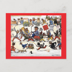 Postal Gatos de Louis Wain 2