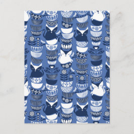 Postal Gatos folclóricos suecos I
