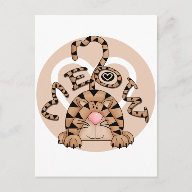 Postal Gato's Meow (Anverso)