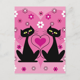 Postal Gatos preciosos