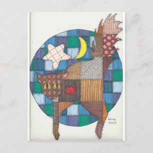 Postal Gatos - Quillado