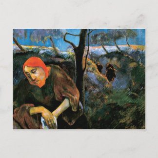 Postal Gauguin Christ en el Jardín de los Olivos Bella Ar