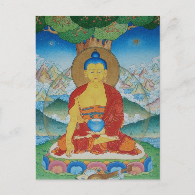 Postal Gautama Buddha (Anverso)