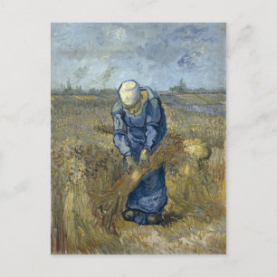 Postal Gavillas obligatorias de la mujer campesina de