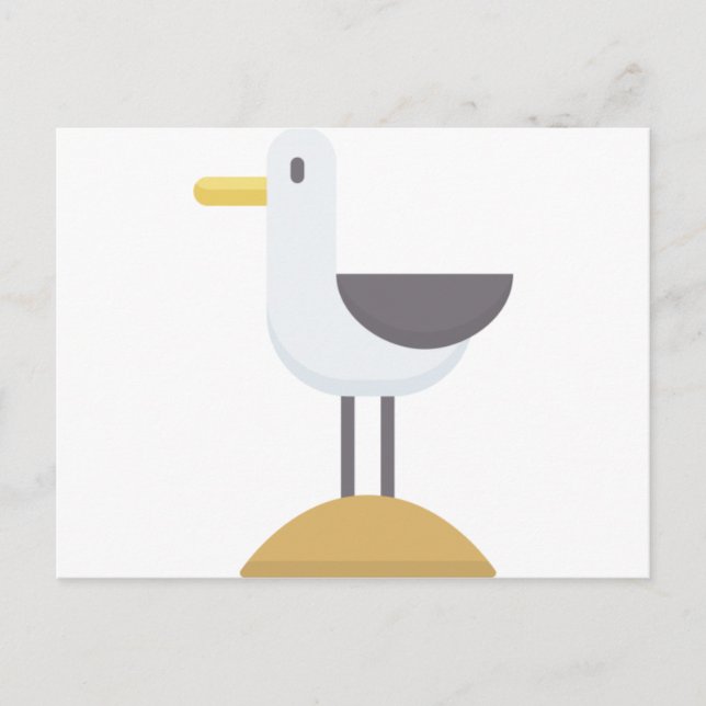 Postal gaviota (Anverso)