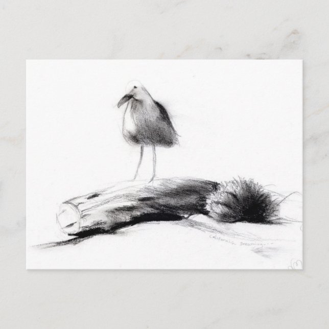 Postal Gaviota de California 2012 (Anverso)