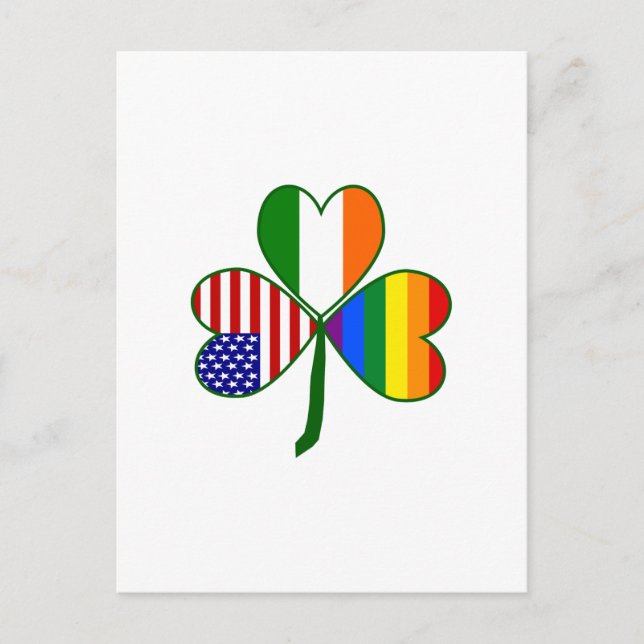 Postal Gay Shamrock (Anverso)