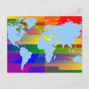 Postal Gay soy la Tierra