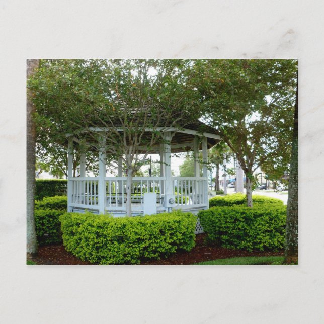 Postal gazebo back fort pierce florida (Anverso)