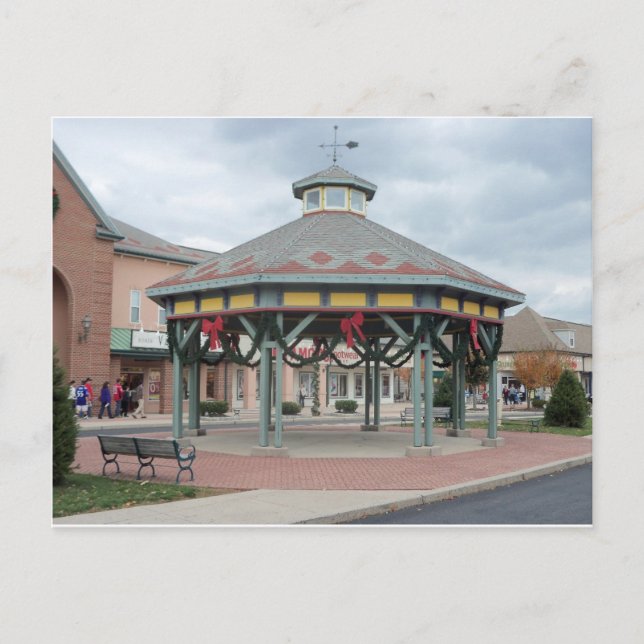 Postal Gazebo cerca de Gettysburg (Anverso)