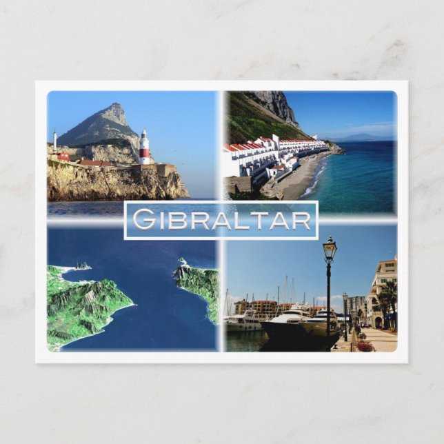 Postal GB - Gibraltar - Europa Point - (Anverso)