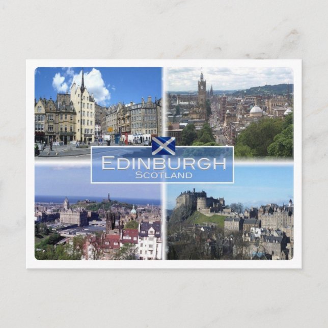 Postal GB Reino Unido - Escocia - Edimburgo - (Anverso)
