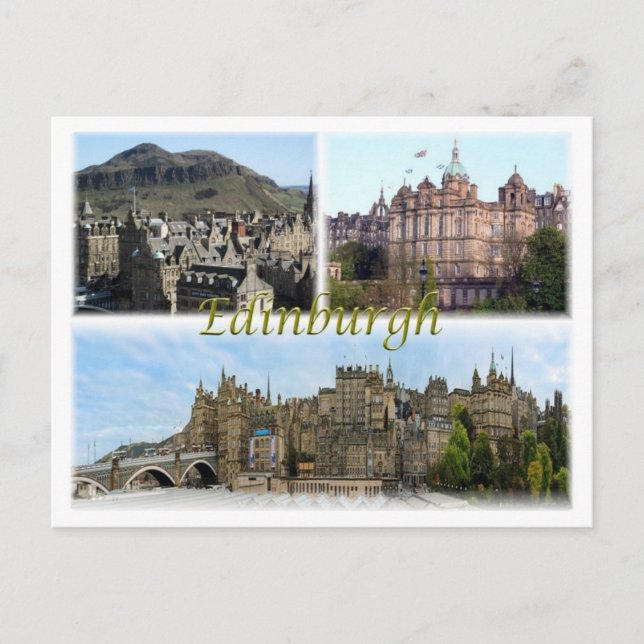 Postal GB Reino Unido - Escocia - Edimburgo - (Anverso)