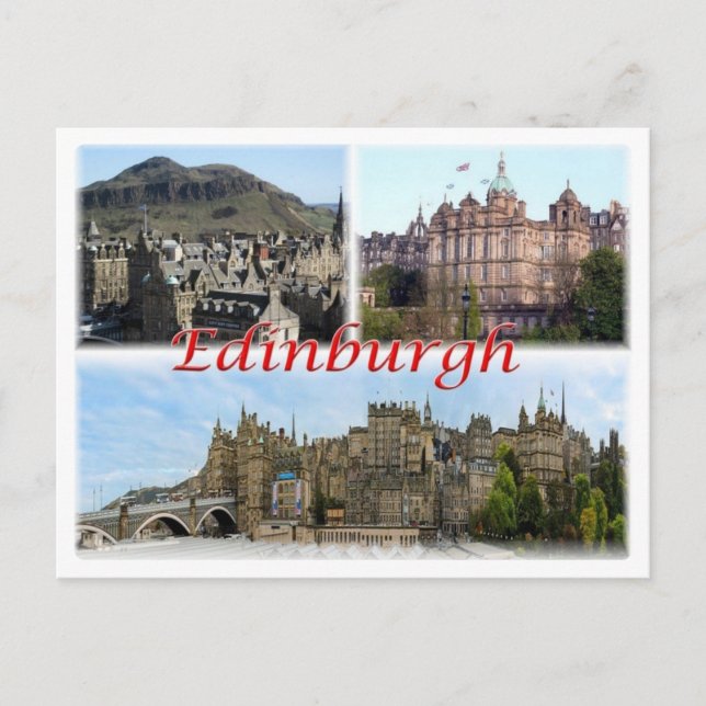Postal GB Reino Unido - Escocia - Edimburgo - (Anverso)