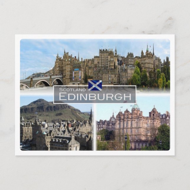 Postal GB Reino Unido - Escocia - Edimburgo - (Anverso)