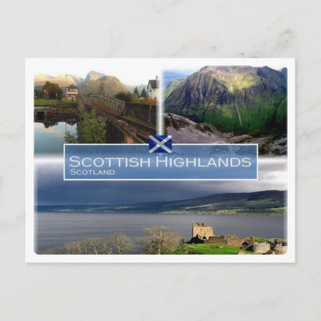 Postal GB Reino Unido - Escocia - Escocia (Anverso)