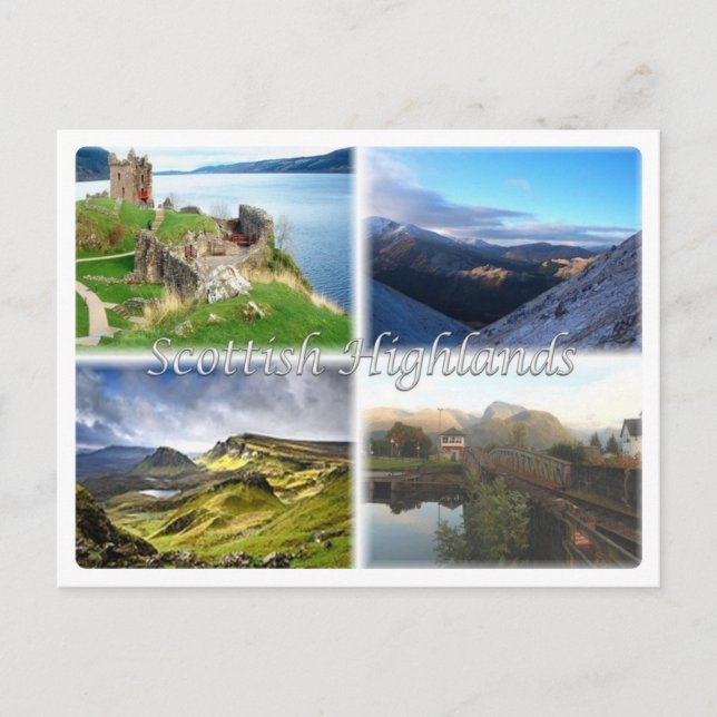 Postal GB Reino Unido - Escocia - Escocia (Anverso)